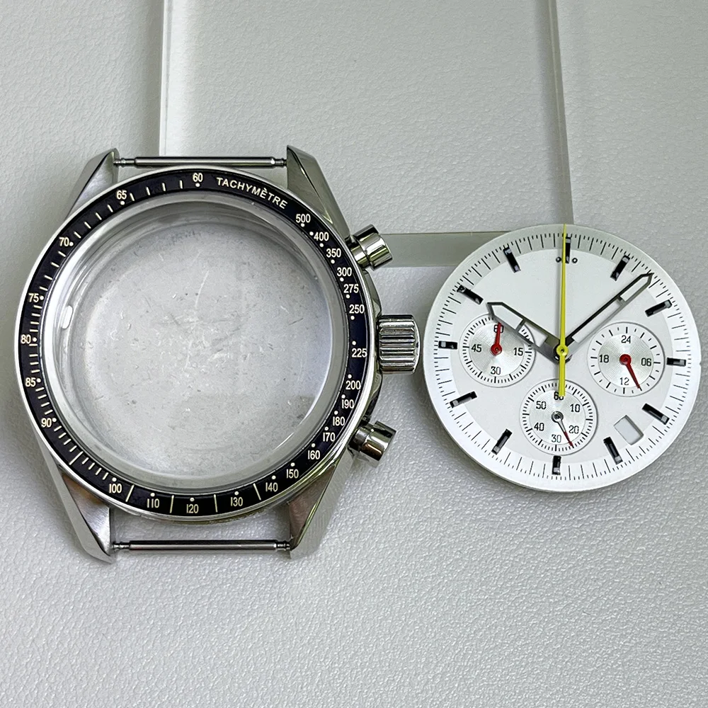 

The multi-functional 39.7mm Speedmaster case is suitable for the 20mm steel band of the VK63 quartz movement parts