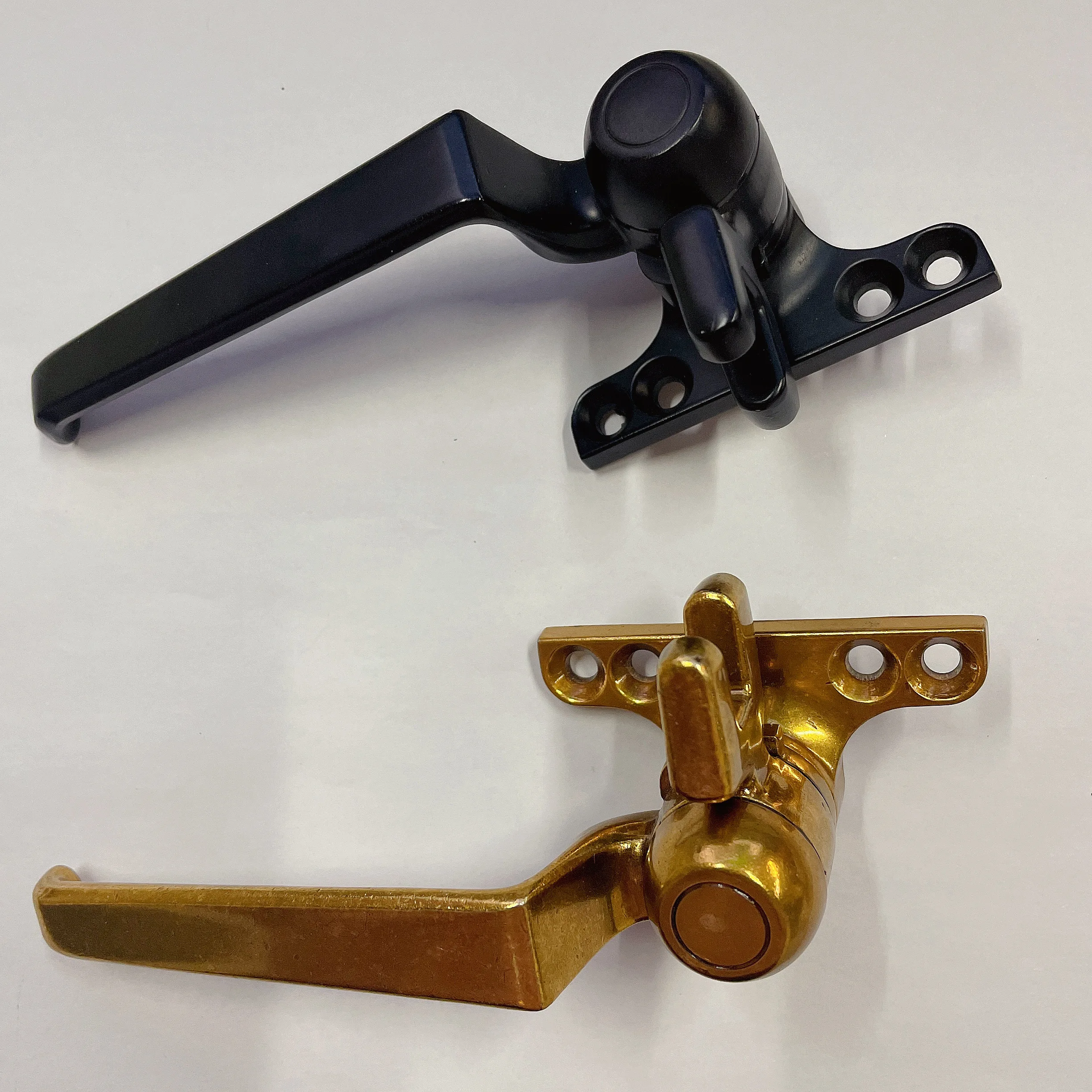 Steel Door and Window Hardware Iron Handle Barn Door Handle Unlocked Selection Brass Zinc Alloy Handle Bronze Custom