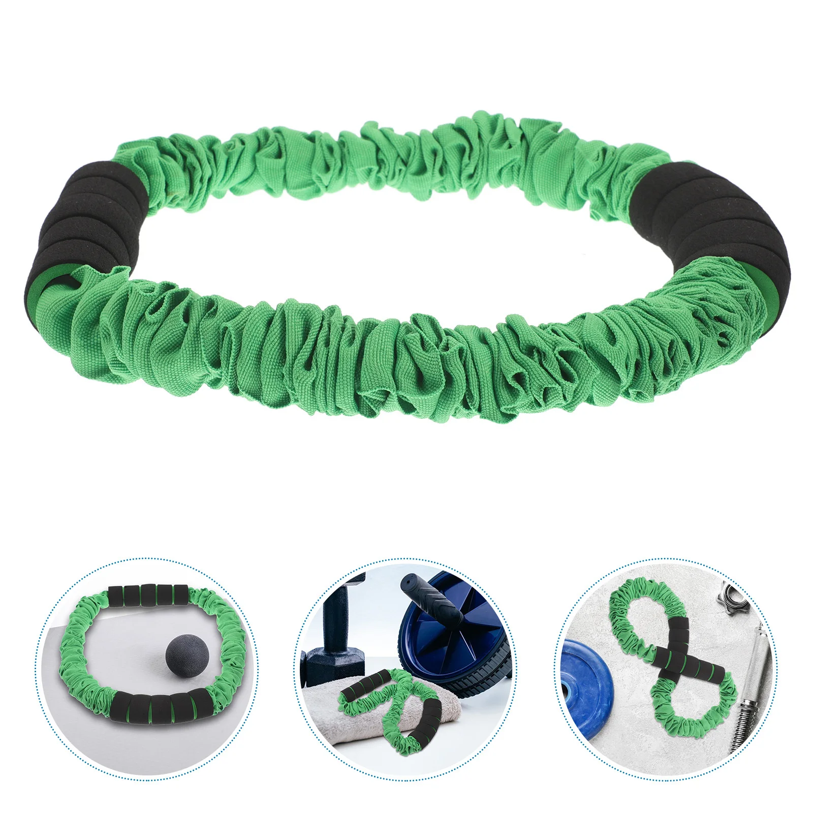 

Elastic Resistance Band Yoga O-Shaped Exercise Ring Multifunctional Stretch Toning Loop for Back Workout Pilates Fitness Bands