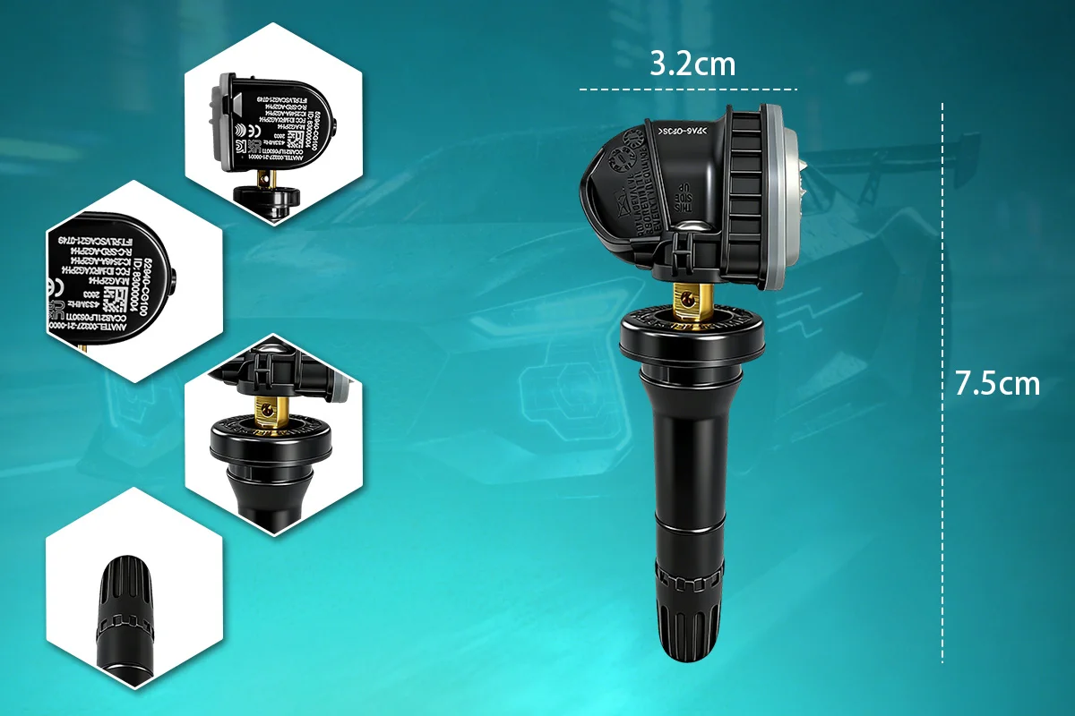 Reifendrucküberwachungssystem-Sensor-Ersatz für KIA Niro Hyundai Genesis 433MHZ ersetzt 52940CG100 52940-CG100 – Detail 4