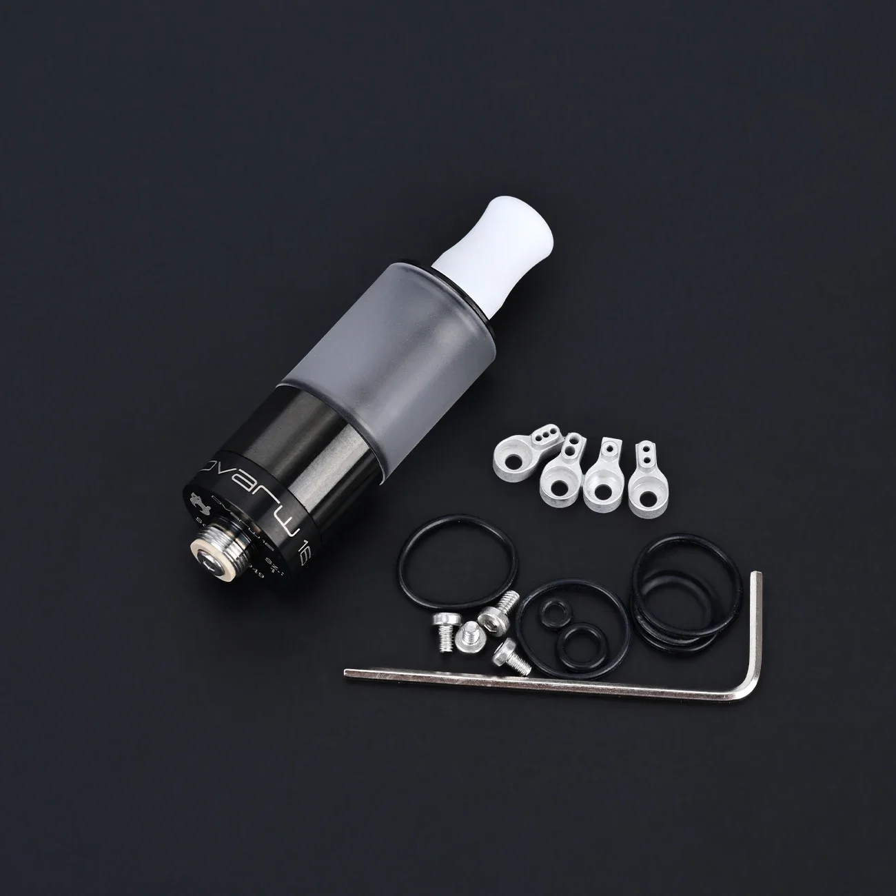 Dvarw 16 RTA 16mm 2ml 316 SS mtl TANK Atomizer vs YFTK Flash e Vapor V4.5S+ FEV RTA