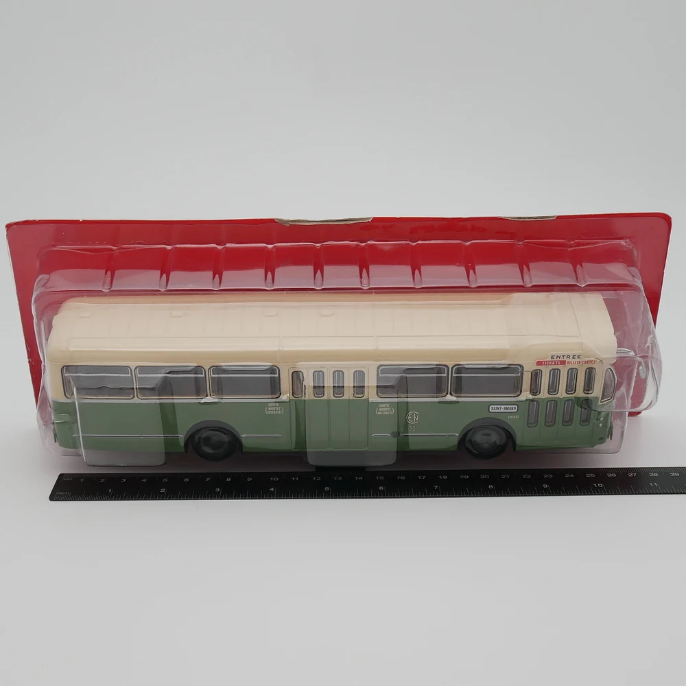 

Литой под давлением автобус в масштабе 1:43, французский большой автобус, модель автомобиля, игрушечный автомобиль Brossel A 92 DAR 1962 2 # Модель автомобиля из сплава, коллекционная игрушка-сувенир