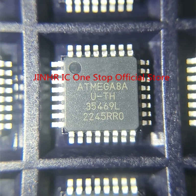 New 2PCS ATMEGA8 ATMEGA8A ATMEGA8A-AU ATMEGA8AU-TH, 32TQFP