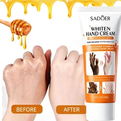 Dark Knuckles Fast Whitening Hand Cream Anti Cracking Pigmentation Correctors Black Skin Fast Stains Remover Products Skin Care