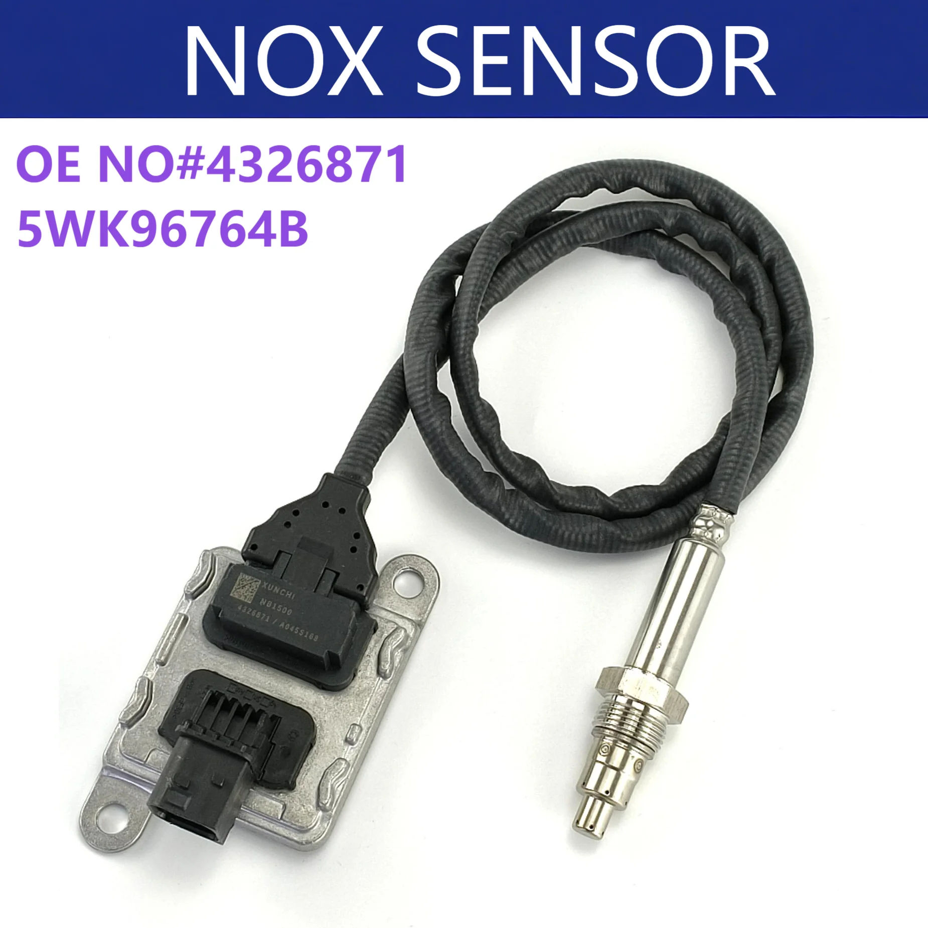 

5WK96764B 4326871 A045S168 NOx Sensor New Nitrogen Oxygen Sensor 12V For Cummins Engine A2C95994900-01 Auto Car Spare Parts