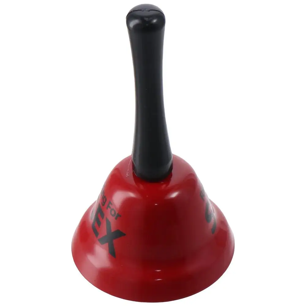 Creative Fun Red Ring Bell Ring Adult for Sex Drink Table Bells Fun Hen Stag Party Gift (Rattle Bell) view 2