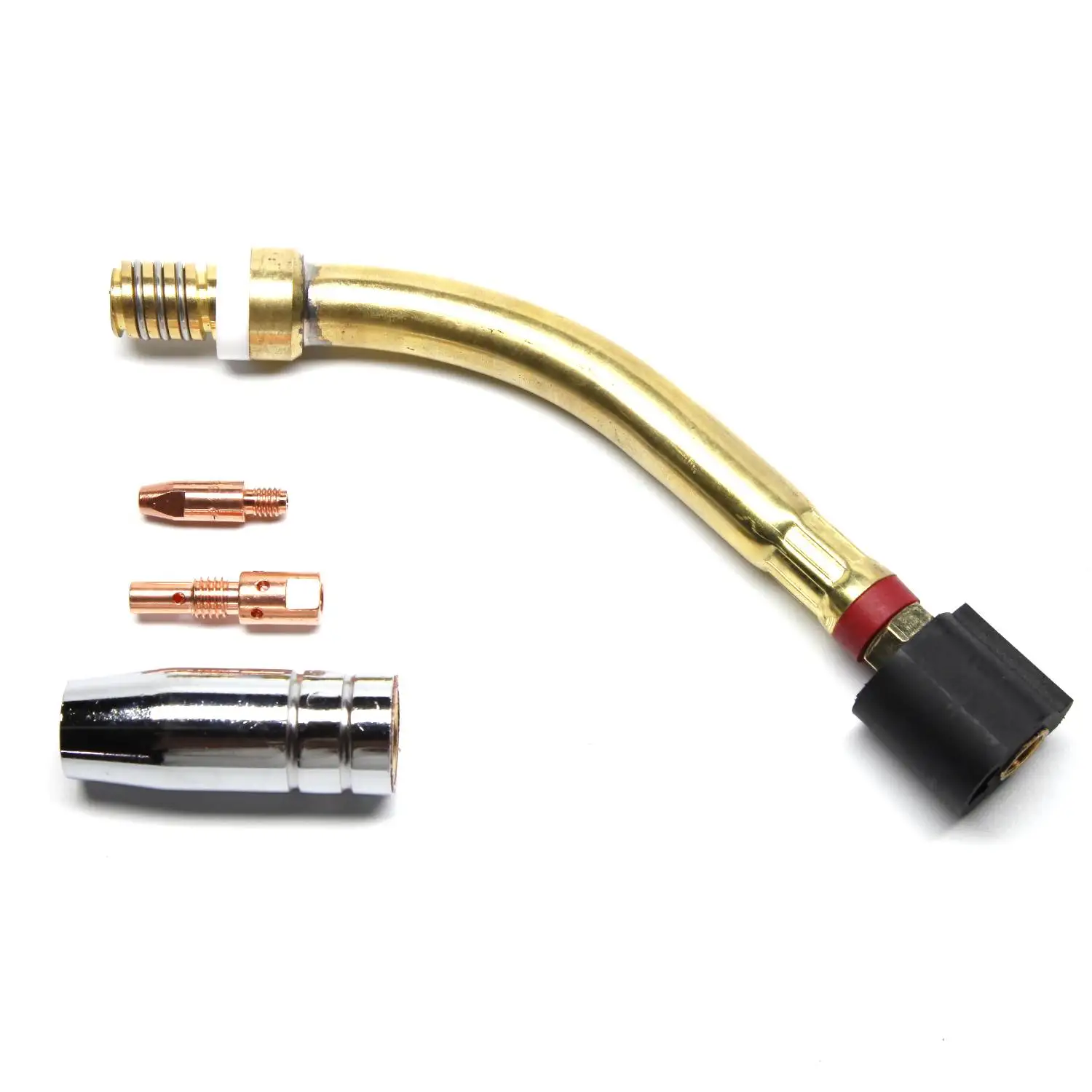 TB25 MB25 TB MB 25 25AK Mig Gun Welding Torch Brass Swan Goose Neck Handle Cover Nozzle Tip Trigger Welder Part