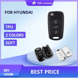 TPU Car Key Case Cover for KIA Sportage Rio 3 Soul Optima Ceed Pro K5 K2 Pride for Hyundai I20 I30 Ix20 Ix25 Ix35 Elantra Accent