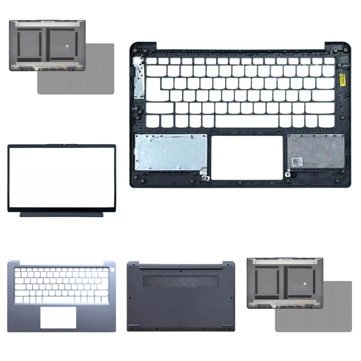 para ideapad 3-14alc6 3-14itl6 3-14ada6 14s 2021 portátil lcd capa traseira moldura frontal dobradiças palmrest caso inferior