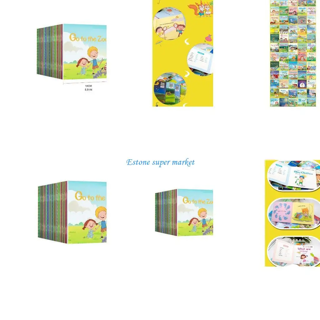 090b Livres développement pour enfants pour nourrissons / bébés Reading & Expression Capacité Formation Enfants English Livre