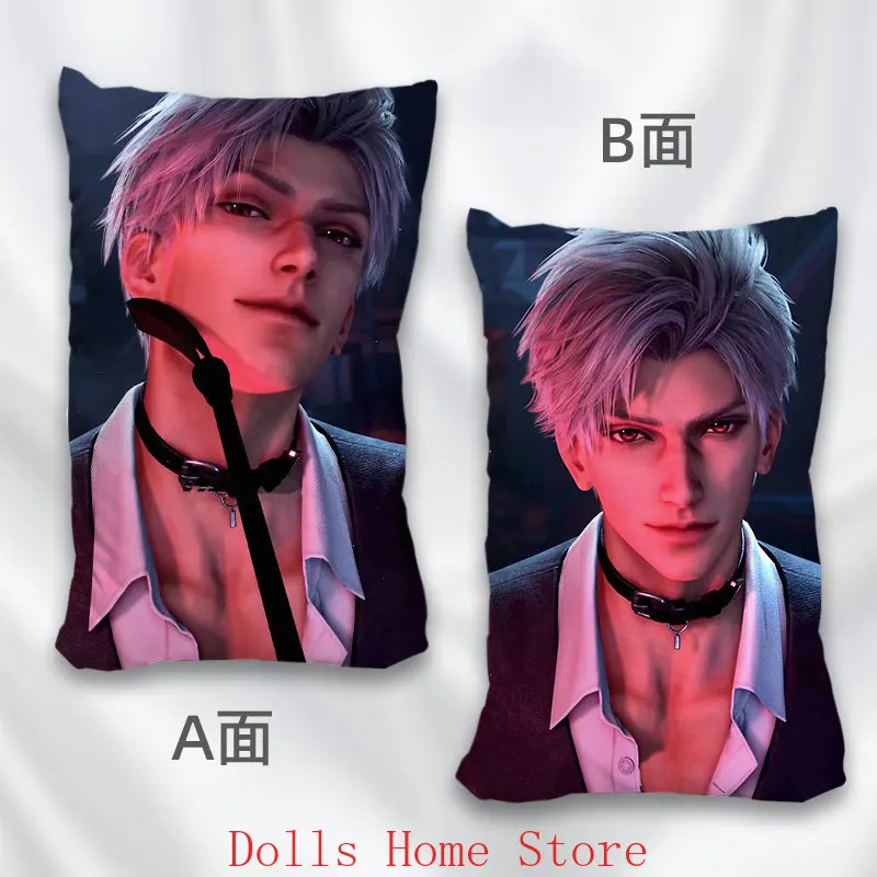 أنيمي الحب والفضاء العميق سيلوس تأثيري البوليستر الخوخ الجلد رمي وسادة Dakimakura الكرتون أريكة الوسائد وسادة الظهر تزين هدية