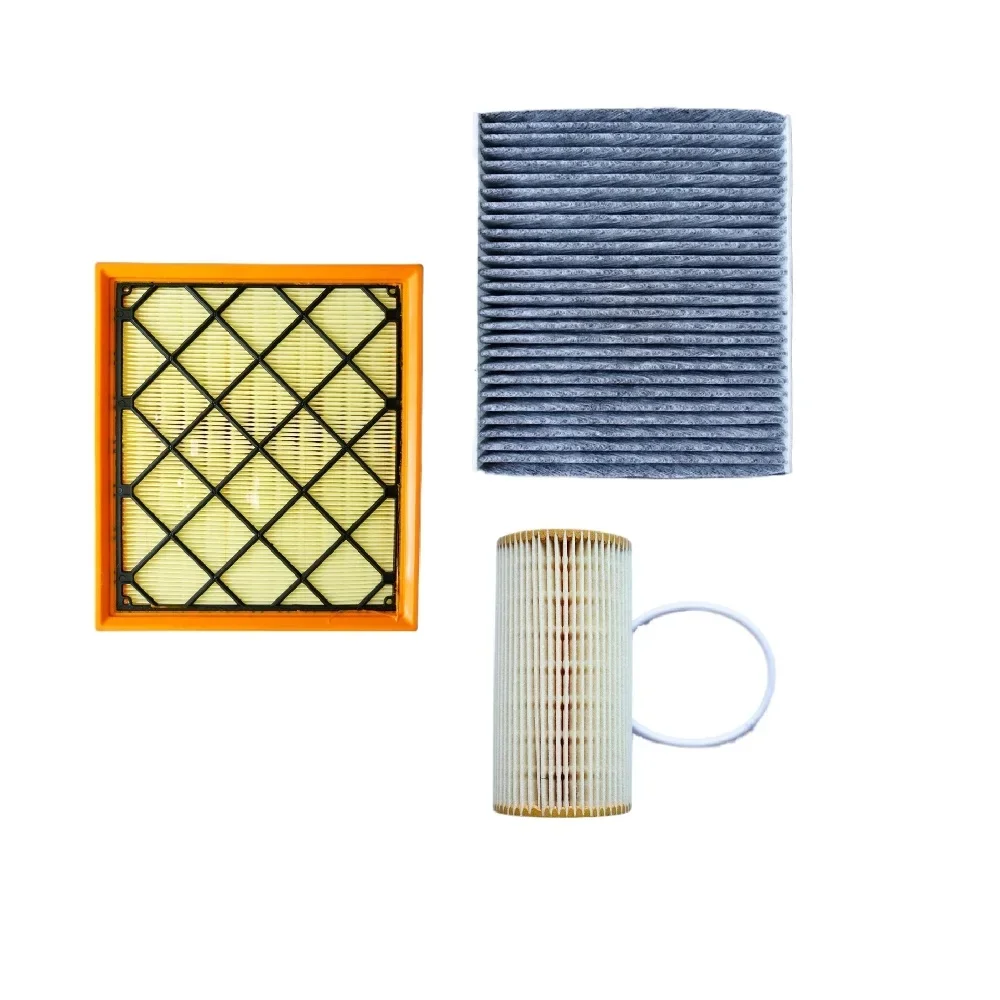 Air Filter+Cabin Filter+Oil Filter Fit For Volvo S40 II V50 2003-2012 Model 30757155 30780376 30788821