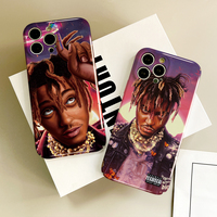 Juice WRLD Phone Case For IPhone 16 15 14 13 12 11 Plus Pro Max Mini Glossy HD Hard Cover Film Shell