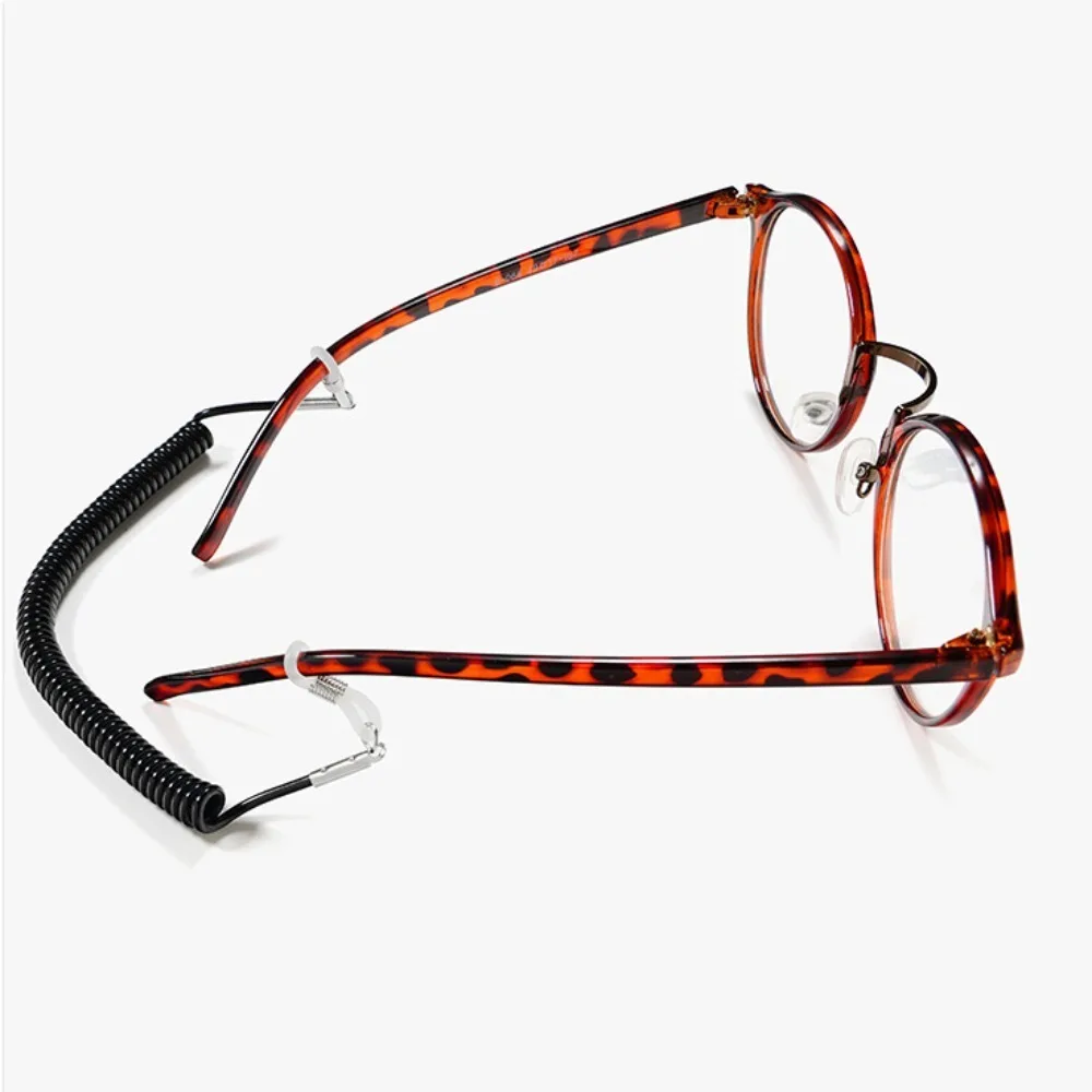 Portable Elastic Eyeglass Rope Anti Detachment Antiskid Eyeglass Chain Buckle Lanyard Holder Outdoors