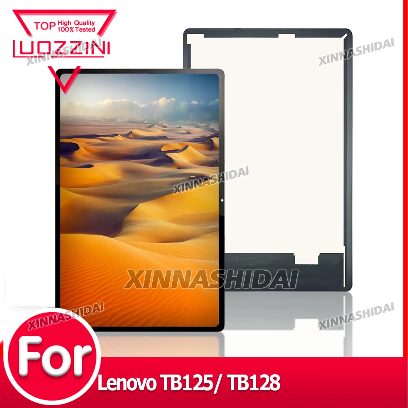 New Display For Lenovo TB125/TB128 LCD Display Touch Panel Screen Glass Digitizer Assembly Replacement For Lenovo TB125/TB128