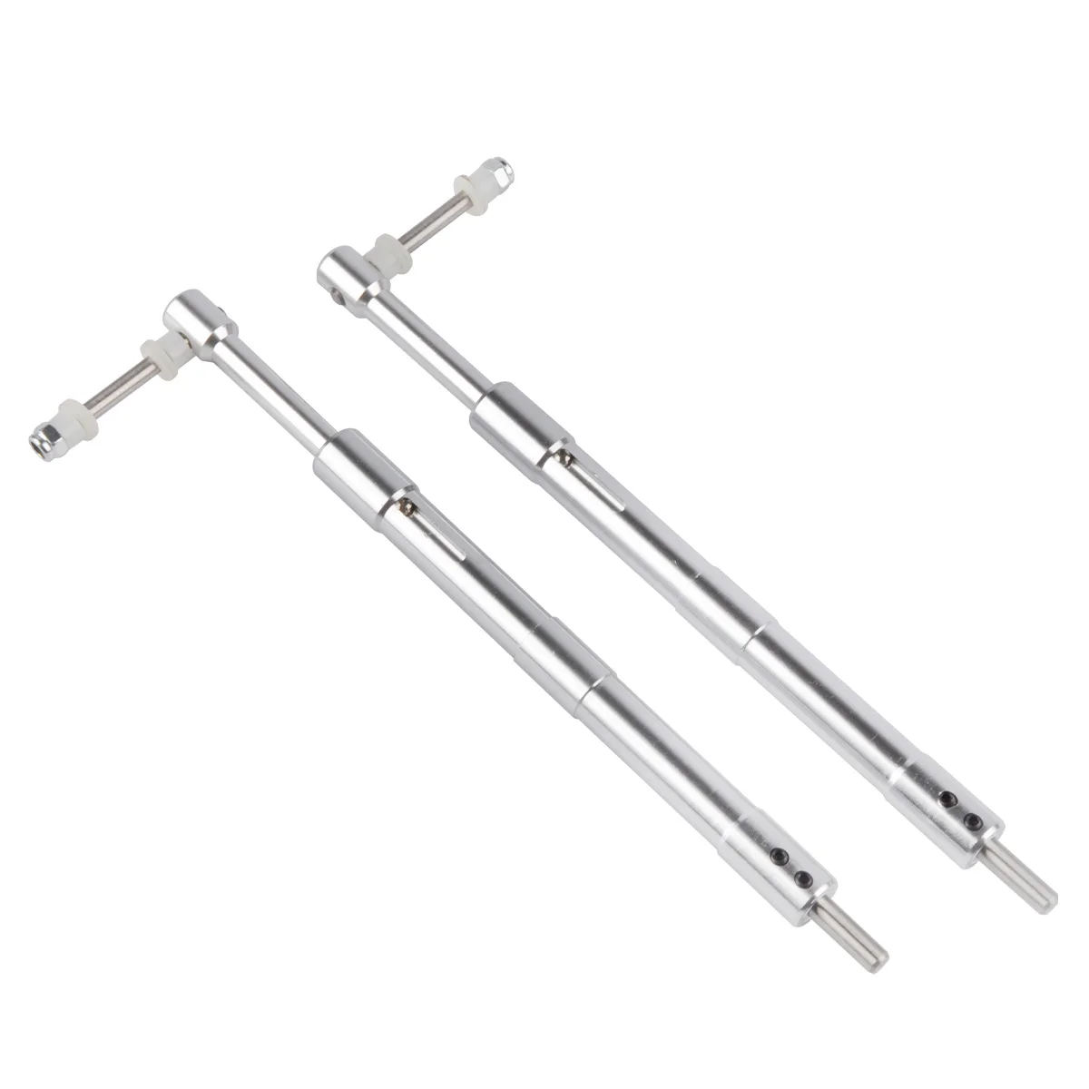 Train d'atterrissage absorbant les chocs en métal de 169mm, jambe de force d'amortissement des vibrations CNC pour avion hélicoptère Drone RC