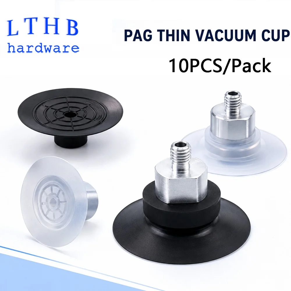 PAG Series Thin Patterned Vacuum Suction Cup Silicone NBR Vacuum Pad for Paper Film Handling Robot Manipulator PAG-15A-S PAG20-N