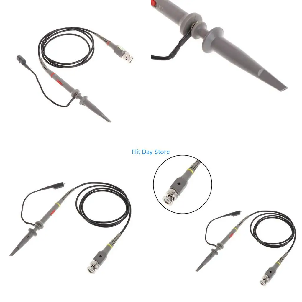 F92C High Precisions P6100 Oscilloscope Probes Analyzers Alligators Clip