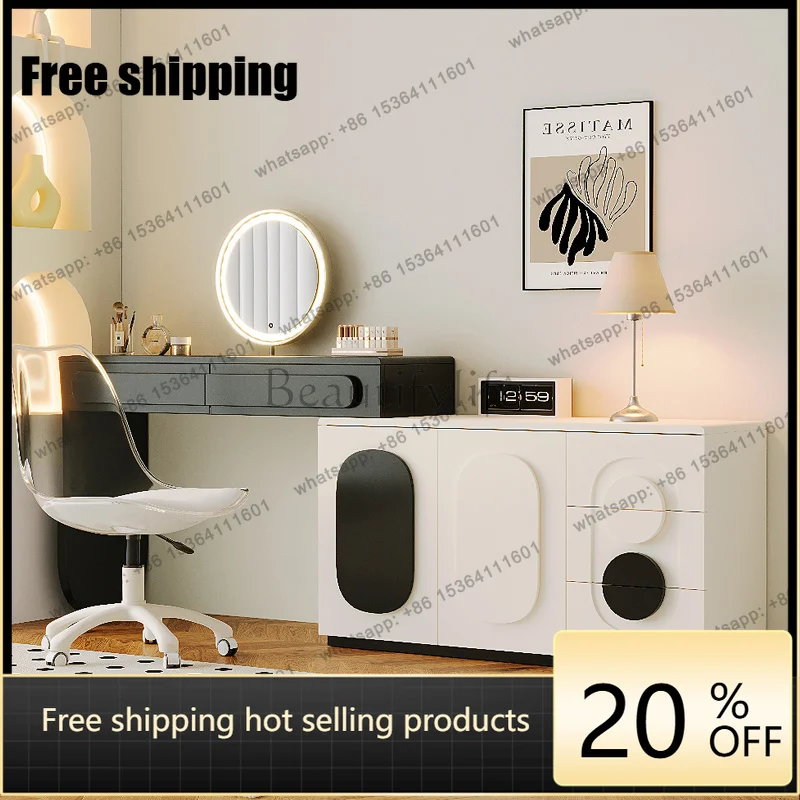 

FGQuality European Beauty Vanity Dresser Delicacy Storage Luxury Makeup Table Premium Exquisite Coiffeuse De Chambre Furniture