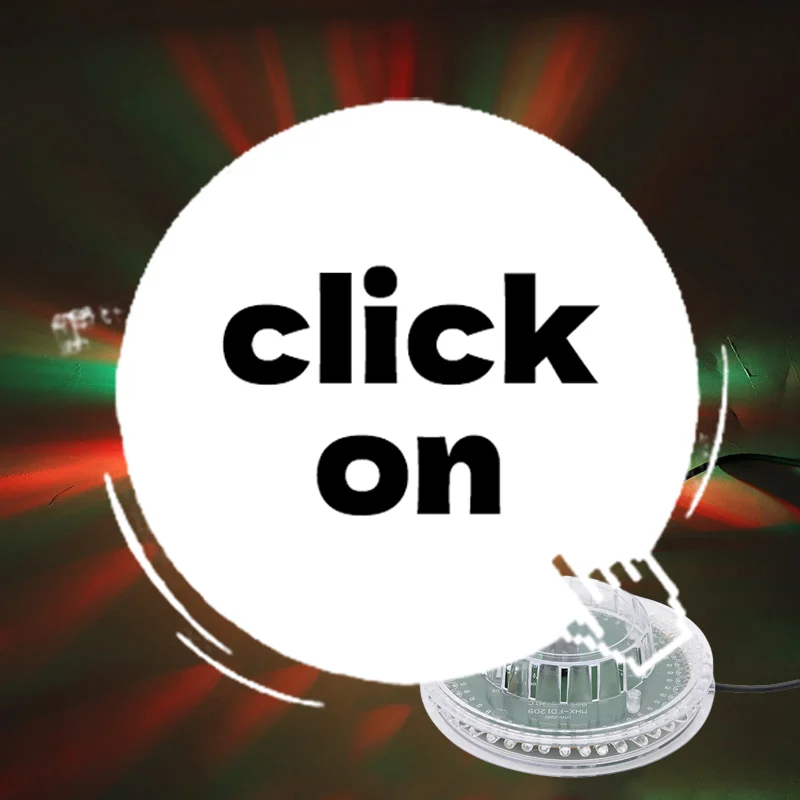 

Sound Activated Rotating Disco Light USB RGB LED Ball Party KTV Bar Stage Lamps Easy Installation Exquisite Stage Effet