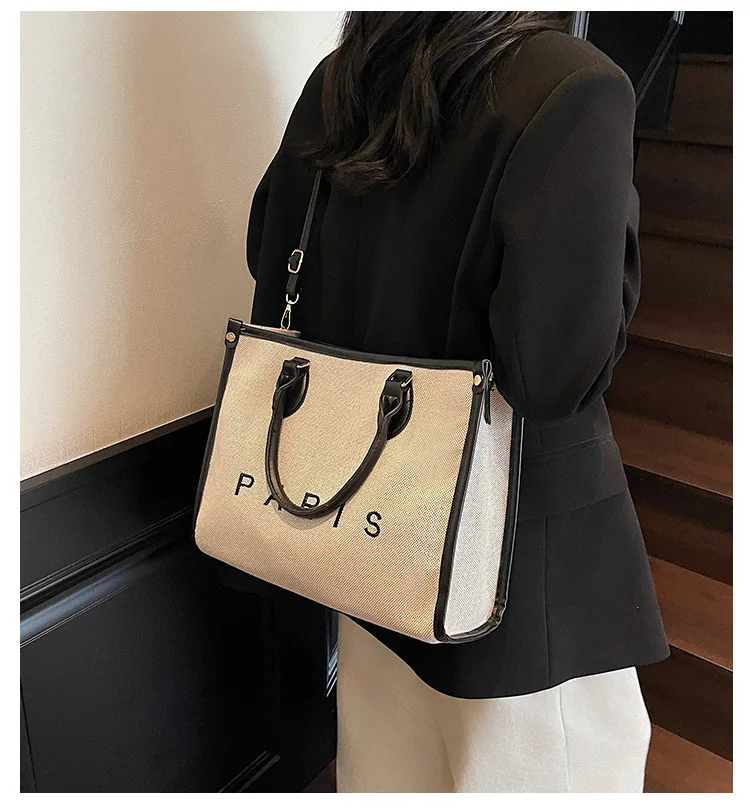 

Oversized Leather Tote 2025 | Women's Vintage Shoulder Bag | Work & Travel Purse