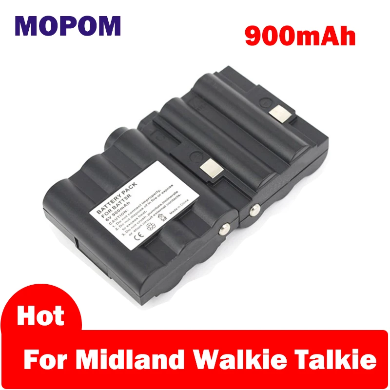 900mAh Battery BATT-5R for Midland GXT1000,GXT1050, GXT300, GXT325, GXT400, GXT444, GXT450, GXT500, GXT550, GXT555, GXT600