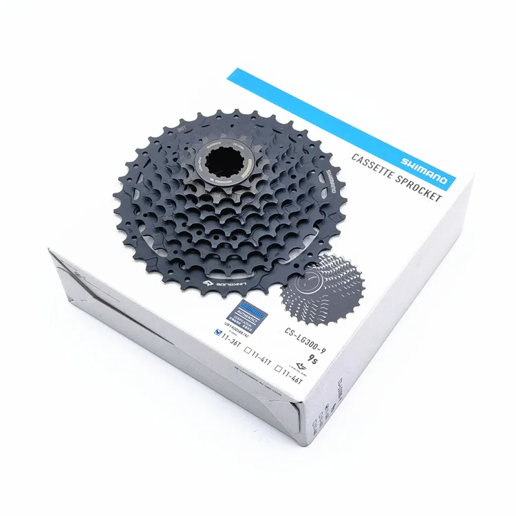 自転車用カセットスプロケットSHIMANO-LINKGLIDE,CS-LG300, CS-LG400