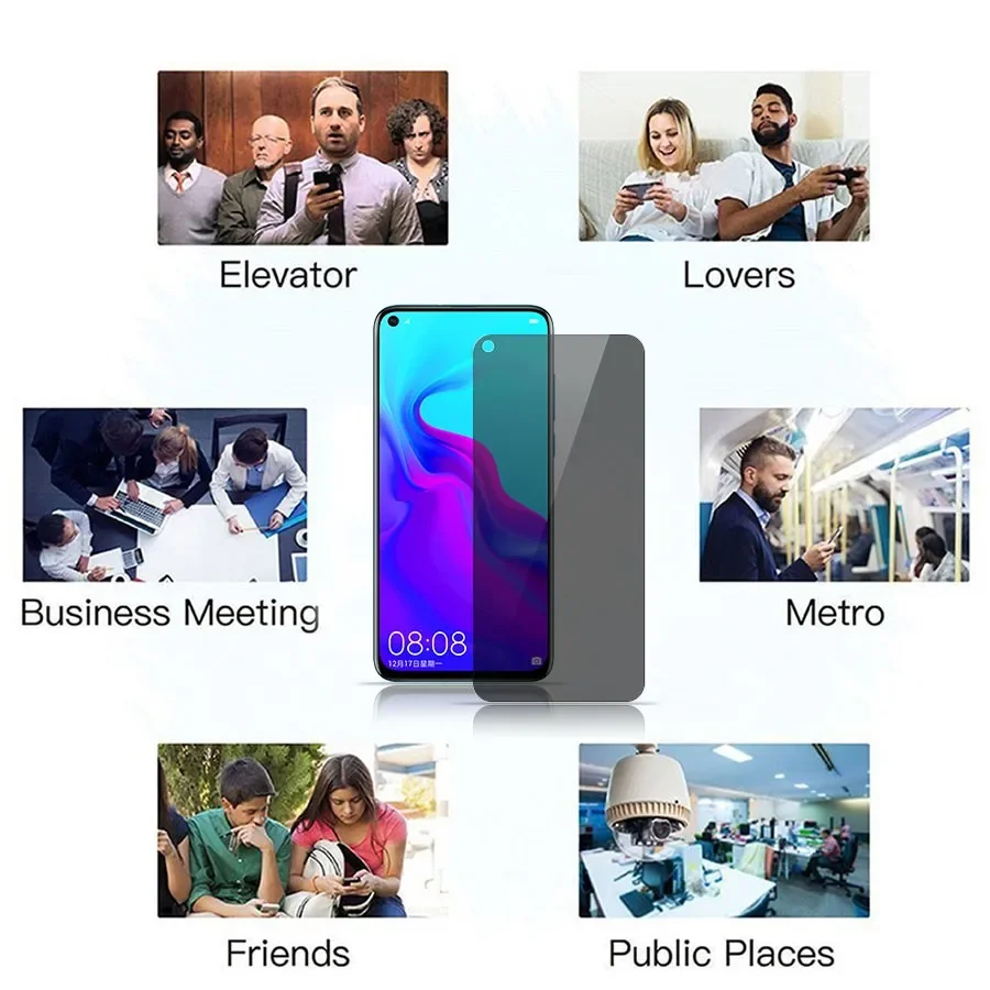 Anti-spy tempered glass for oppo find x5 lite protective glass screen protector on findx5 x 5 5x light x5lite privacy glass - Image 5