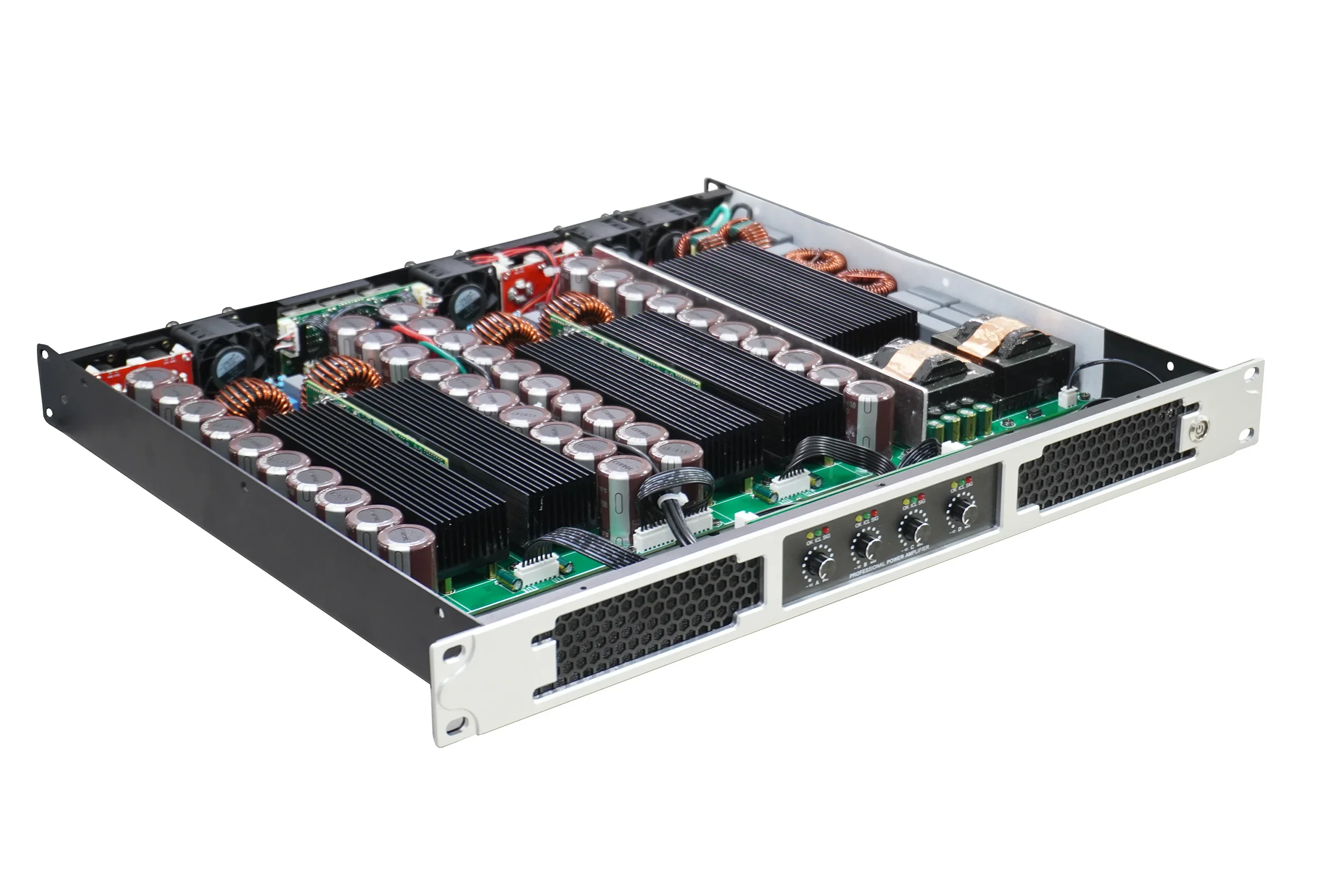 

TLF Xtuga Factory Directly Sell 1000w Class d Digital 1u Power 4 Channel Amplifier