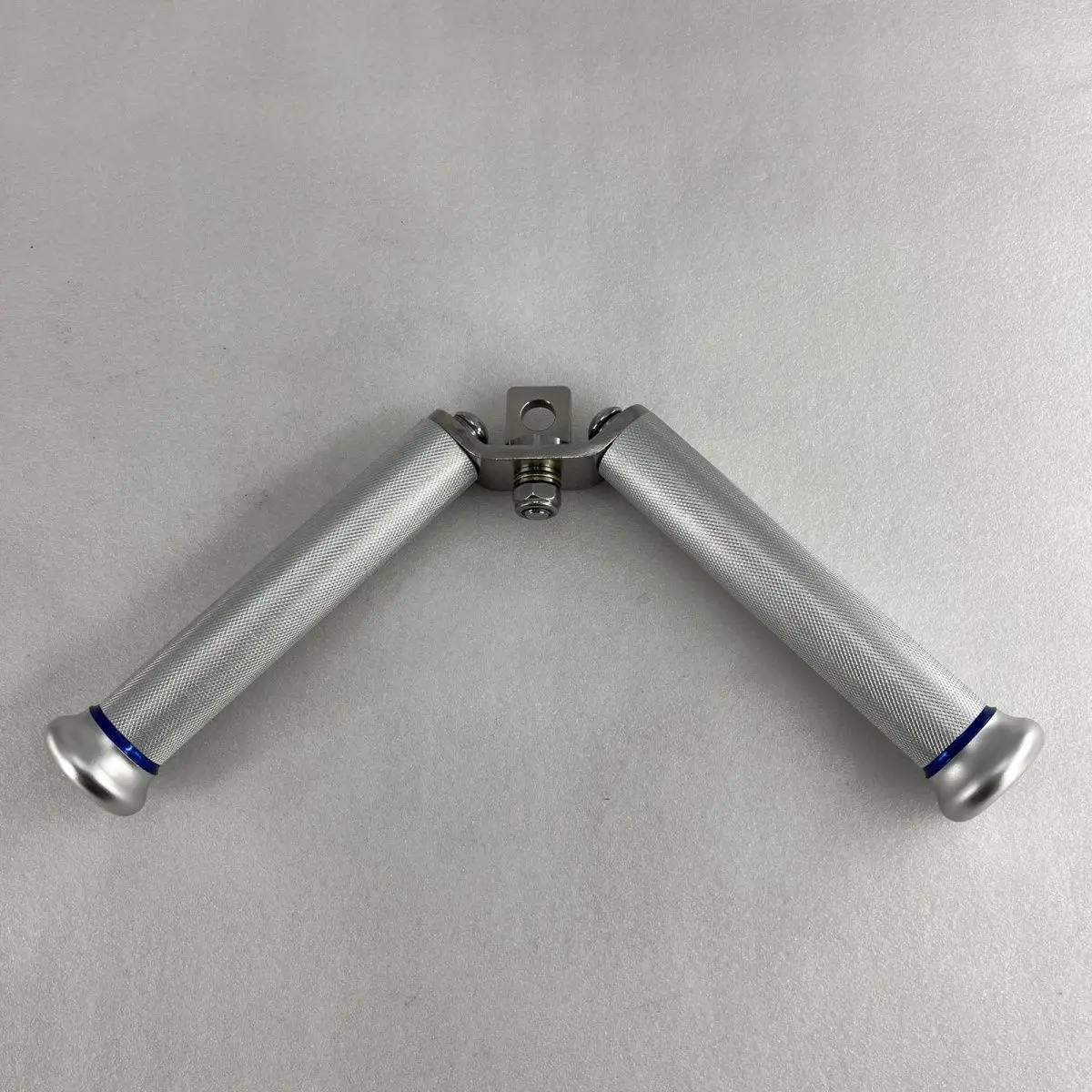 Aluminum Cable Pull Bar Dual Single Head Lat Pulldown Triangle Press Down Gym Fitness Accessory