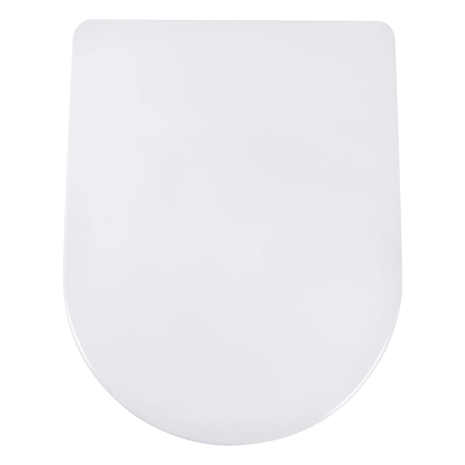 Toilet Seat Soft Close, WC Seat D Shape with Quick Release Hinges, Sturdy PP Material, Easy to Assemble and Clean