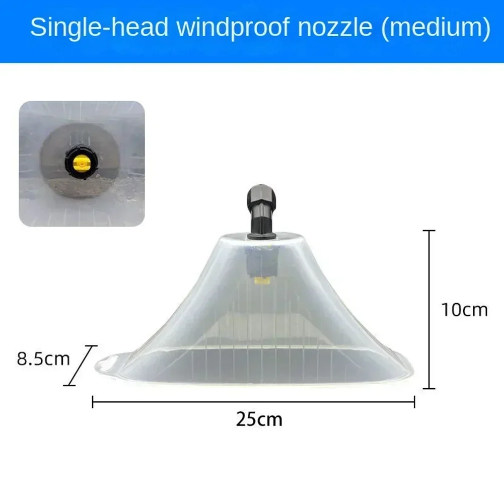 

Windproof Nozzle Agricultural Electric Sprayer Nozzle Killer Nozzle Plastic Material Wind And Splash Proof Gardening Watering