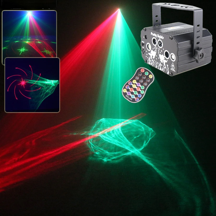 High Quality Laser Dream Aurora 60 Patterns Projector DJ Disco Light Party RGB LED Bar Dance Room Birthday Stage Lamp USB