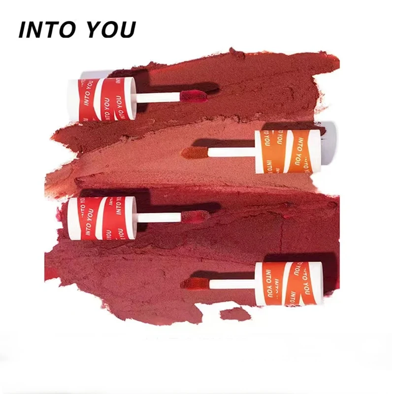 

INTO YOU LIP MUD The Female Protagonist's Lips And Cheeks Are Dual Purpose Misted Face Mouth And Red Lip Beauty Cosmetics