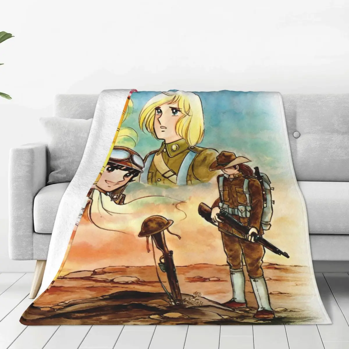 Candy Candy Anime Blankets Quality Soft Warm Japanese Vintage Poster Throw Blanket Winter Travel Chair Sofa Bed Funny Bedspread