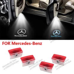 2/4p Autotür lampe Projektor Willkommen Step Up Pfützen licht für Mercedes Benz W166 Gle C167 B A C Klasse W205 W176 W213 Glc X253