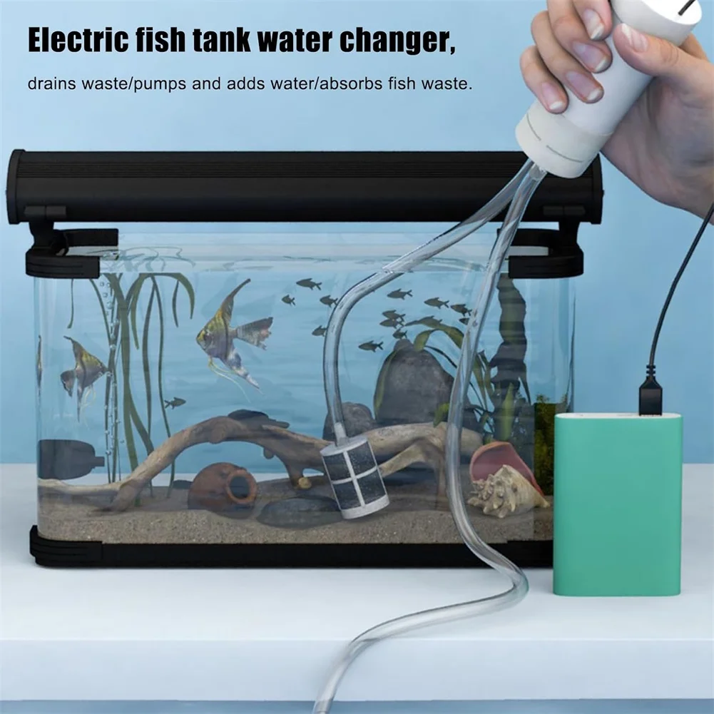 1pcs DC 5V Electric Water Pump USB Powered Self-Priming With 3 Meter Tube For Home Garden Irrigation Fish Tank Cleaning
