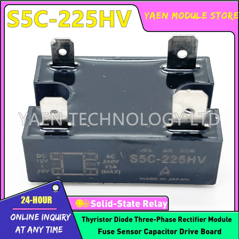 

Solid State Relay S5C-225H S5C-225HV S5C-225M S5C-225MV S5C-225LV S5N-225L S5N-225LV S5C-215M S5C-215L