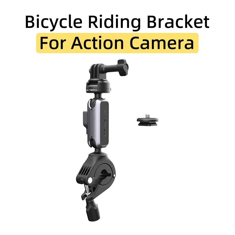 

For DJI Action 3/4/GoPro 12/Insta360 X3 Sports Camera Bicycle Mount Fixed Bracket Motorcycle Riding Shooting Holder Accessories