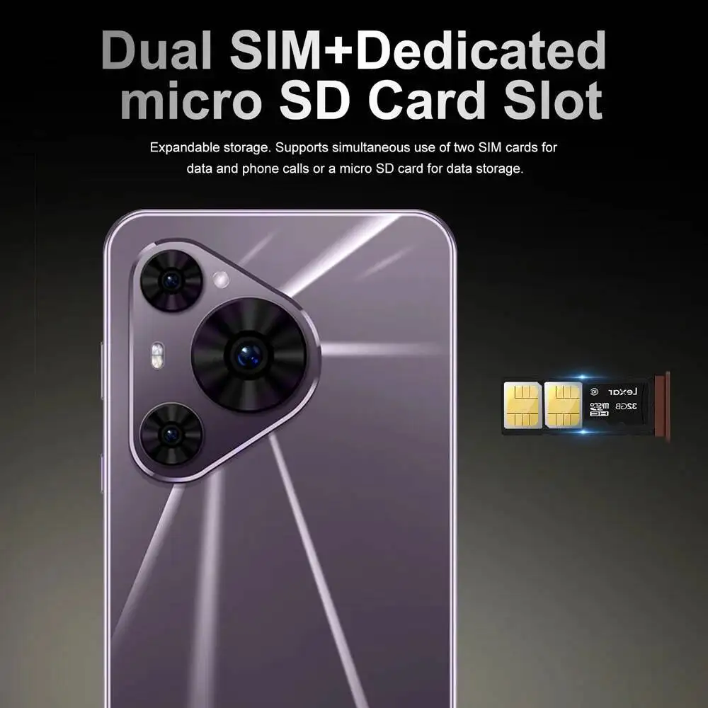 العلامة التجارية الجديدة الوسادة الكمبيوتر اللوحي P80 الترا 7.0 بوصة HD 4K أندرويد 22GB + 2TB 8000Mah بطارية 4G 5G المزدوج سيم بطاقة واي فاي GPS جوجل تبويب #5