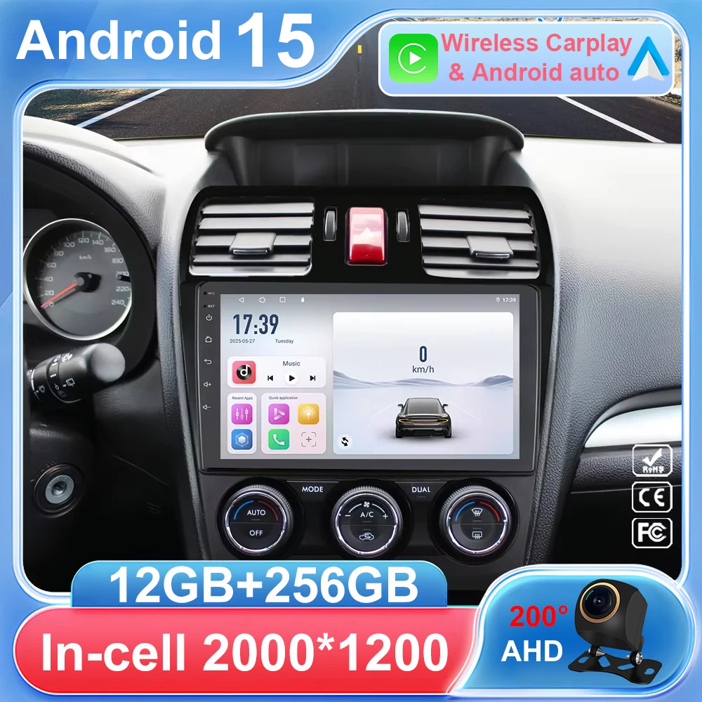 9" Android 15 Car R… - image