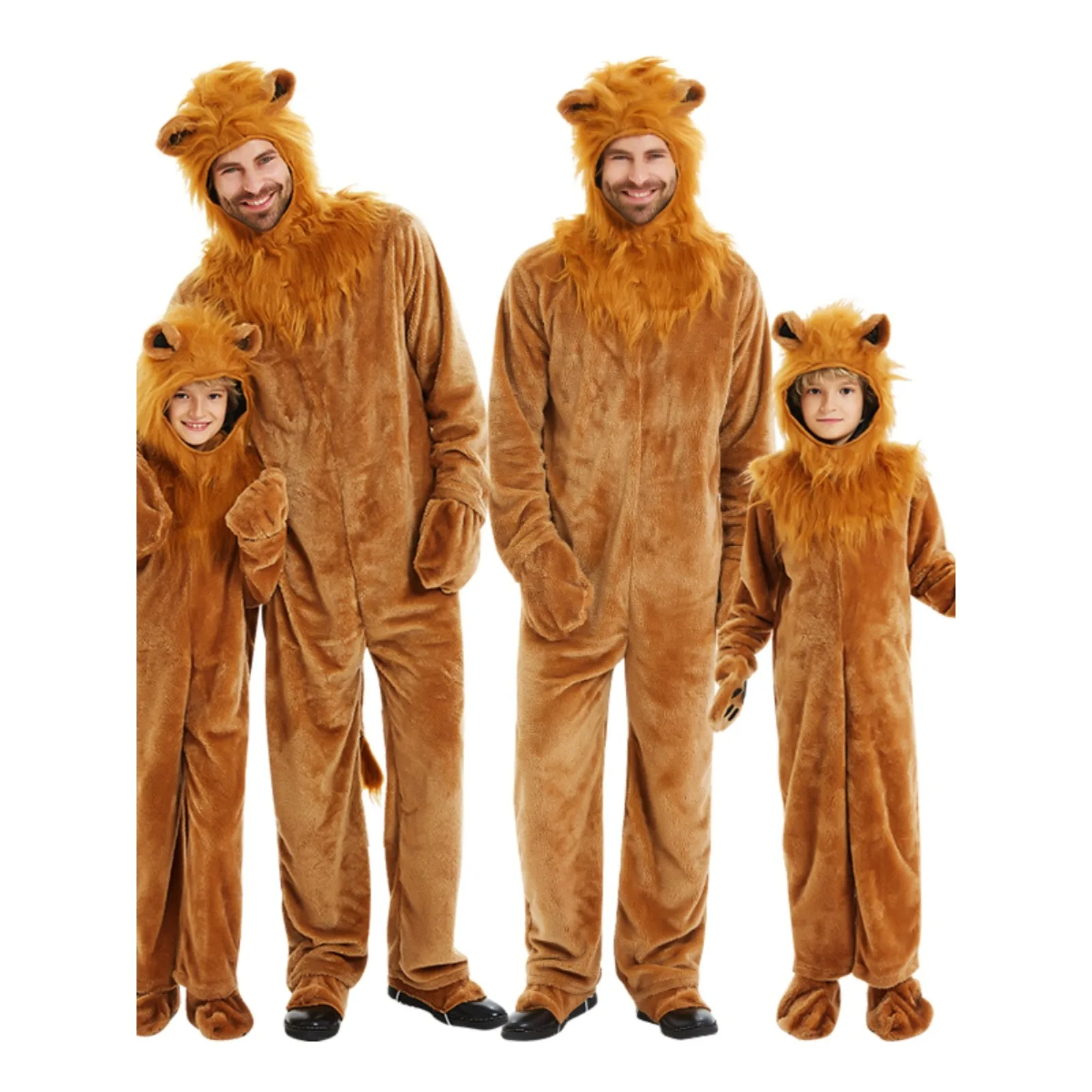 loween ステージパフォーマンス ライオンコスチューム een ワイルドフェアリー T 大人用 子供用 親子パフォーマンス服 演劇用