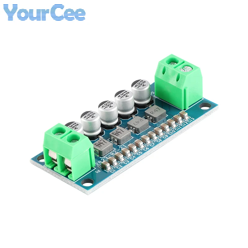 DC Power Filter Board Module Low Pass Stabilization Voltage Reducing Ripple