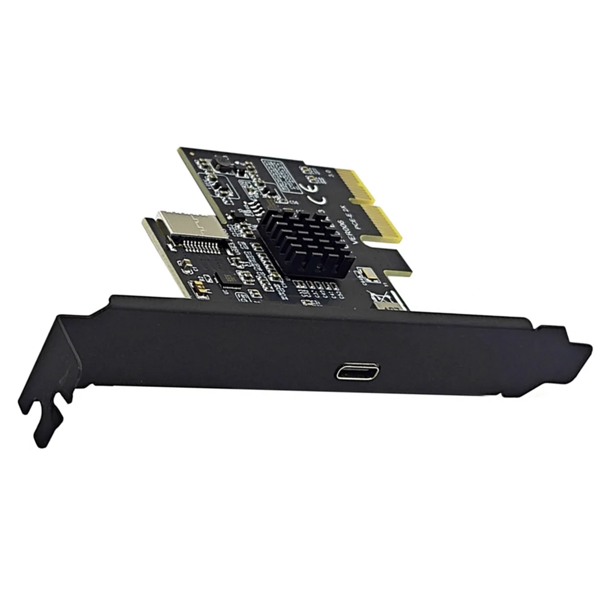 

НОВЫЕ дополнительные карты PCI Express X2 к Type-E + Type-C Карта расширения USB3.2 GEN2 10 Гбит/с ASM3142 Чип Адаптер PCI-E к USB-C