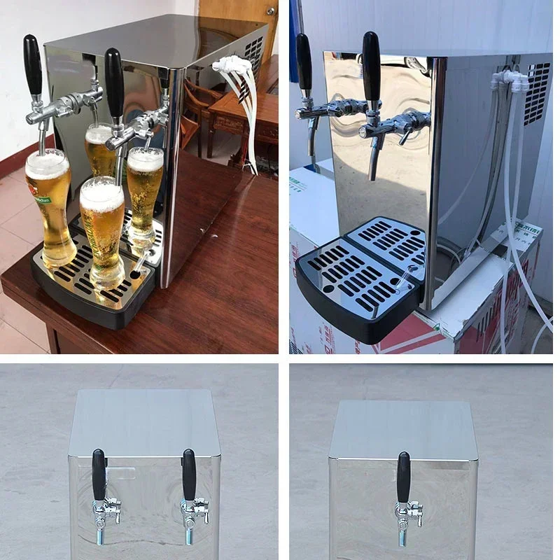 جيد 30L مشروع البيرة آلة صغيرة الجدول الأعلى البيرة نظام التبريد البيرة النبيذ آلة Veding 1 أو 2 صنبور آلة مبيعات بار المصنع #4