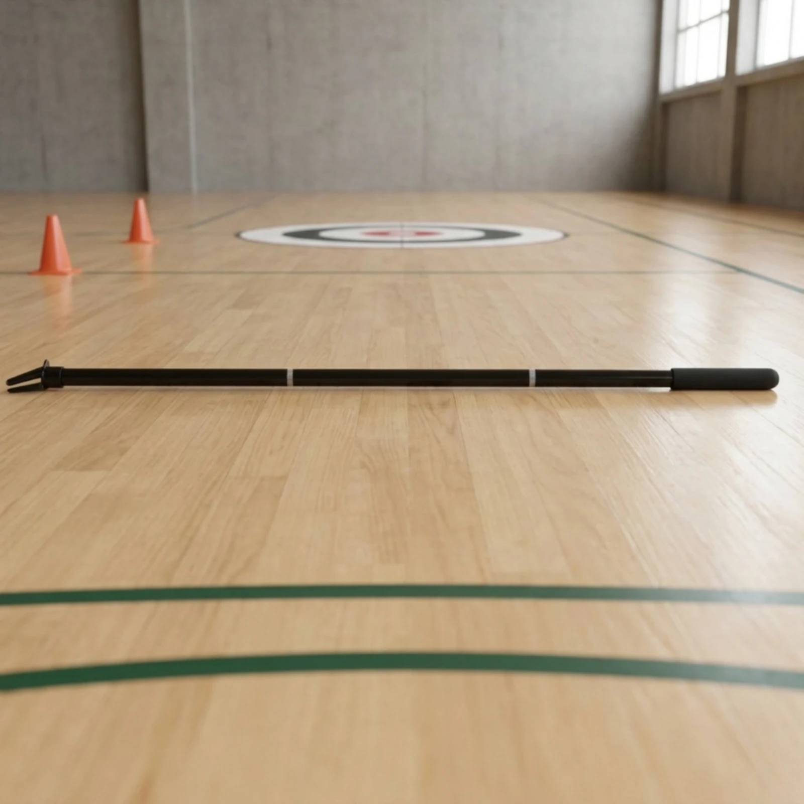 barra-de-empurrar-para-curling-dobravel-equipamento-esportivo-compacto-para-atletas-e-atividades-escolares