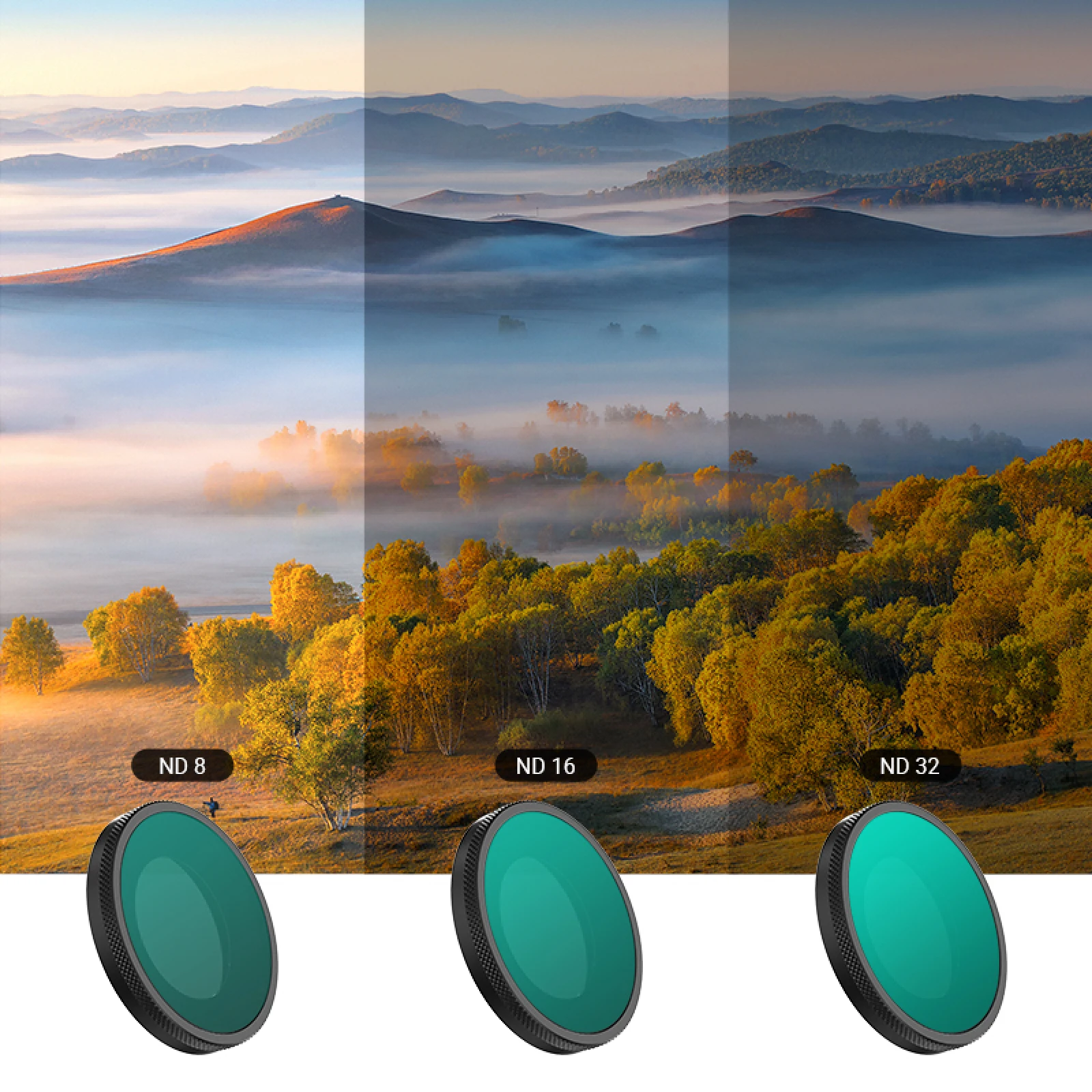 

For DJI Osmo Nano CPL ND8-ND64 Filter, Polarizing Protective Camera Lens for Outdoor Sports Shooting