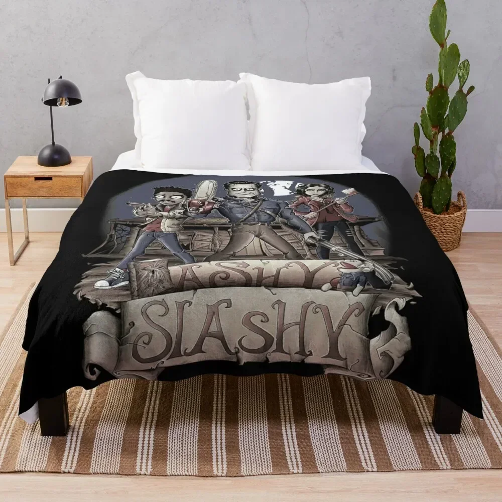 

Ashy Slashy Throw Blanket heavy to sleep halloween Moving valentine gift ideas Blankets