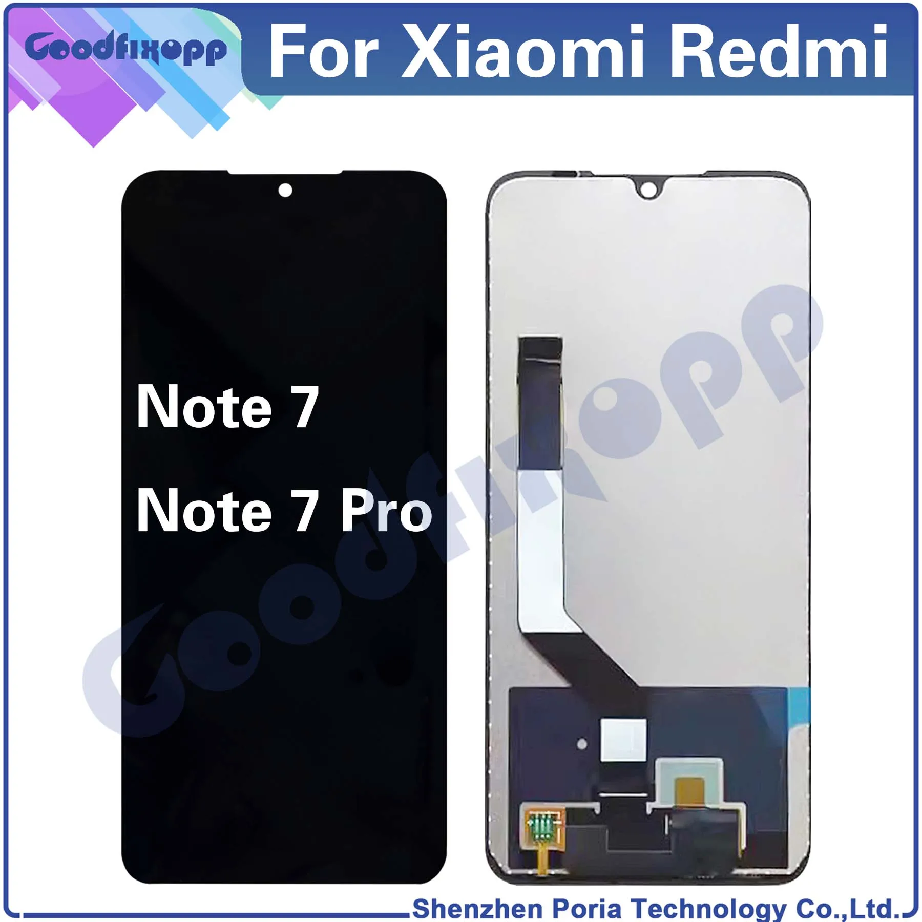 

ЖК-дисплей с сенсорным экраном и дигитайзером в сборе для Xiaomi Redmi Note 7 Pro, запасные части для ремонта Note7 Note7Pro