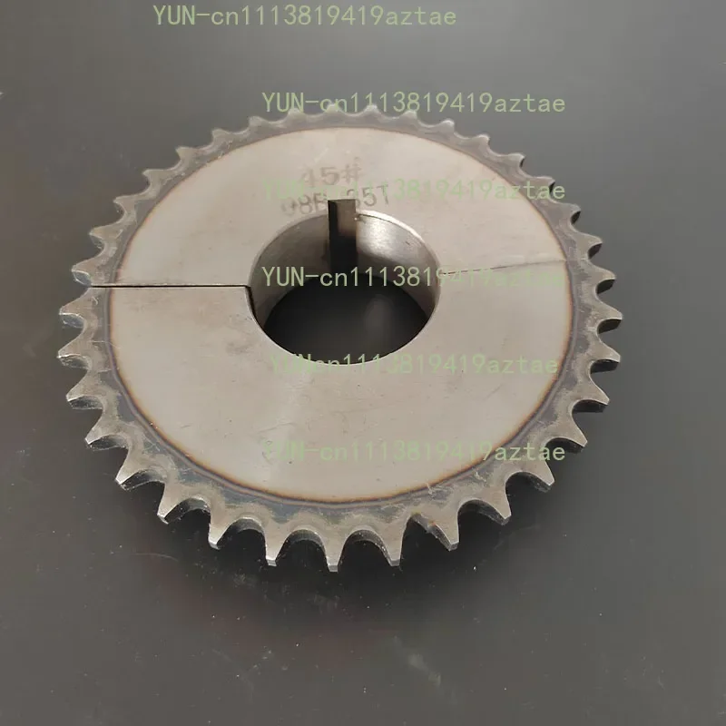 Adult kart 428 chain gear 304050 rear axle split gear 45 #steel tooth plate seat